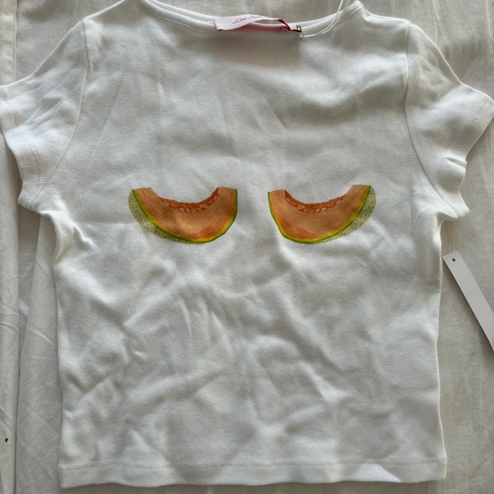Lisa Says Gah Melon Baby Tee